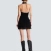 Halterneck-Top mit Zopfmuster Halterneck-Top mit Zopfmuster