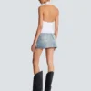 Halterneck-Top mit Zopfmuster Halterneck-Top mit Zopfmuster