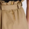 Hoch taillierter Gabardine-Rock Hoch taillierter Gabardine-Rock