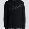 Hoodie mit Balmain-Schriftzug Hoodie mit Balmain-Schriftzug