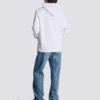 Hoodie mit Balmain-Stempelaufdruck Hoodie mit Balmain-Stempelaufdruck
