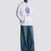 Hoodie mit College-Emblem Hoodie mit College-Emblem