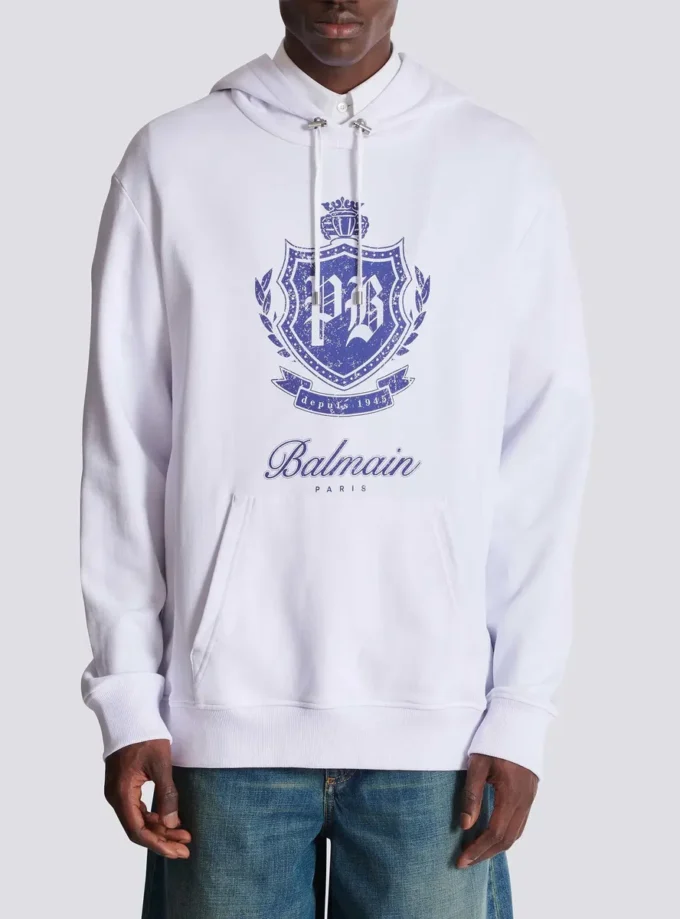 Hoodie mit College-Emblem Hoodie mit College-Emblem
