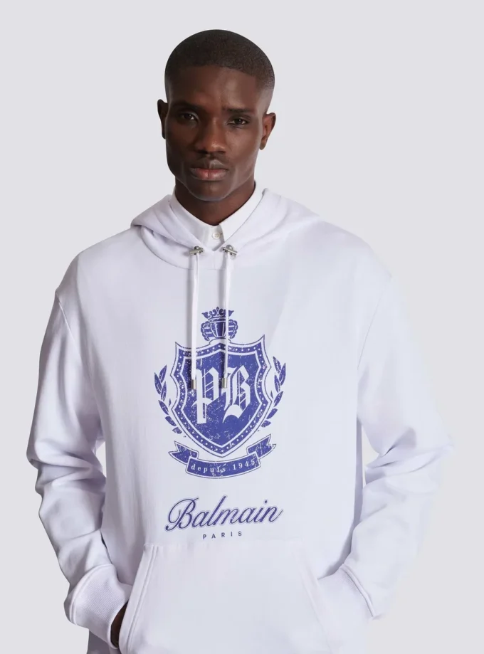 Hoodie mit College-Emblem Hoodie mit College-Emblem