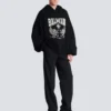 Hoodie mit Kristallstickerei Hoodie mit Kristallstickerei