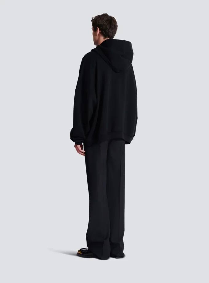Hoodie mit Kristallstickerei Hoodie mit Kristallstickerei
