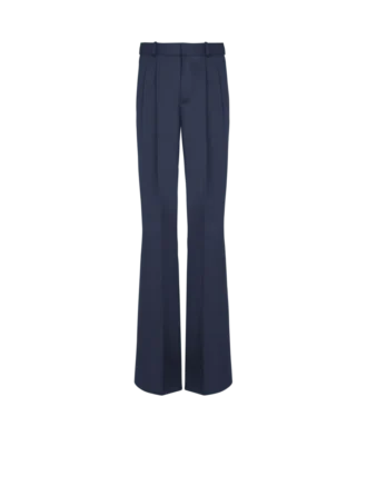Hose mit Abnähern aus Baumwolltwill Hose mit Abnähern aus Baumwolltwill