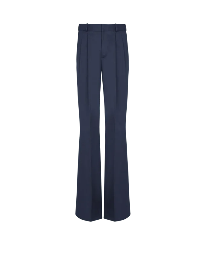Hose mit Abnähern aus Baumwolltwill Hose mit Abnähern aus Baumwolltwill
