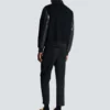 Jacke aus Varsity-Tweed und Kunstleder Jacke aus Varsity-Tweed und Kunstleder