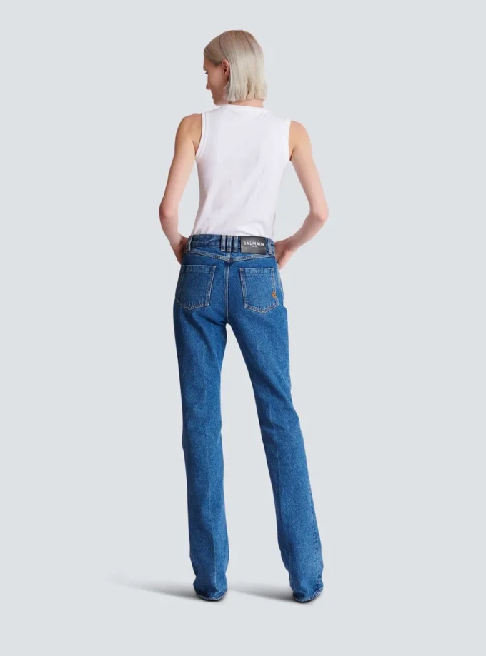 Jeans mit geradem Bein Jeans mit geradem Bein