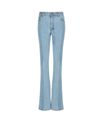 Jeans mit hoher Taille