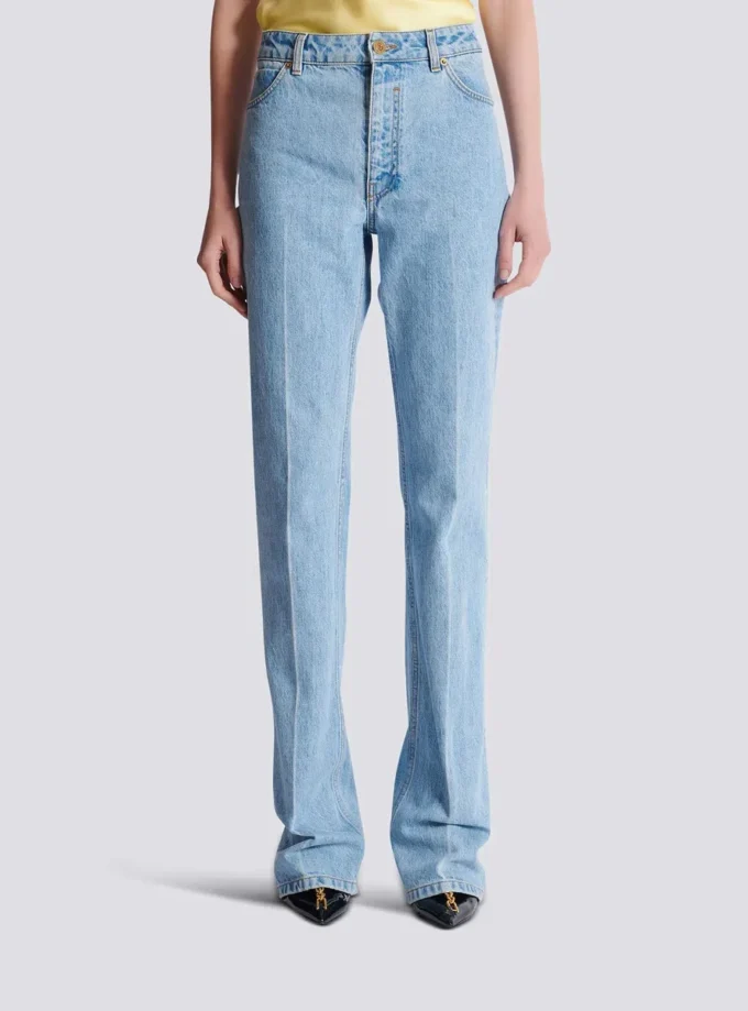 Jeans mit hoher Taille Jeans mit hoher Taille