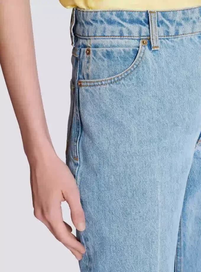 Jeans mit hoher Taille Jeans mit hoher Taille