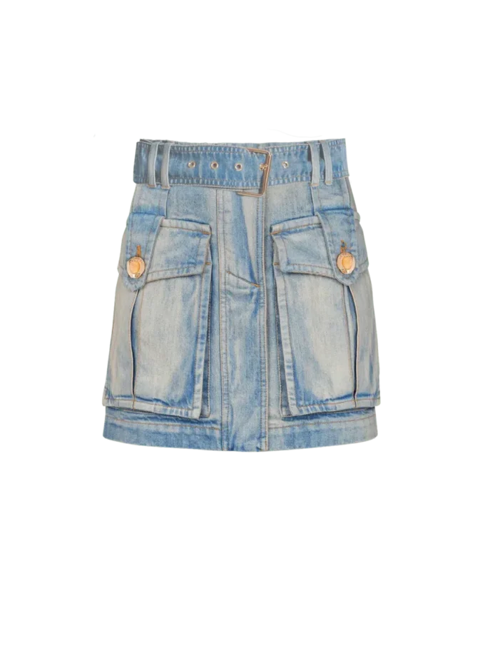 Jeansrock mit Taschen Jeansrock mit Taschen