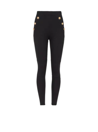 Jersey-Leggings mit 6 Knöpfen Jersey-Leggings mit 6 Knöpfen