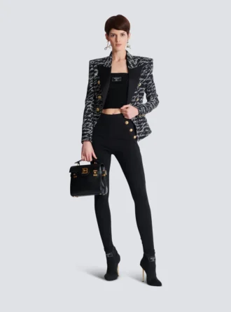 Jersey-Leggings mit 6 Knöpfen Jersey-Leggings mit 6 Knöpfen
