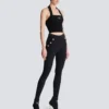 Jersey-Leggings mit 6 Knöpfen Jersey-Leggings mit 6 Knöpfen