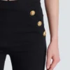 Jersey-Leggings mit 6 Knöpfen Jersey-Leggings mit 6 Knöpfen