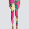 Jersey-Leggings mit Rosenprint Jersey-Leggings mit Rosenprint