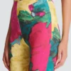 Jersey-Leggings mit Rosenprint Jersey-Leggings mit Rosenprint