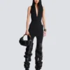 Jersey-Leggings mit Steg Jersey-Leggings mit Steg