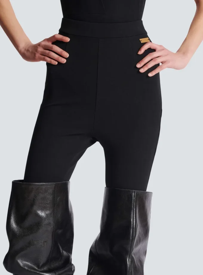 Jersey-Leggings mit Steg Jersey-Leggings mit Steg