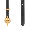 Kalbsleder-T-Bar-Gürtel