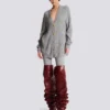 Kaschmir-Strickjacke mit Knöpfen Kaschmir-Strickjacke mit Knöpfen