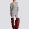 Kaschmir-Strickjacke mit Knöpfen Kaschmir-Strickjacke mit Knöpfen