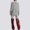 Kaschmir-Strickjacke mit Knöpfen Kaschmir-Strickjacke mit Knöpfen