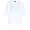 Kastiges T-Shirt mit Balmain Paris Brush-Print Kastiges T-Shirt mit Balmain Paris Brush-Print