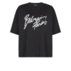 Kastiges T-Shirt mit Balmain Paris Brush-Print Kastiges T-Shirt mit Balmain Paris Brush-Print