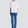 Kastiges T-Shirt mit Balmain Paris Brush-Print Kastiges T-Shirt mit Balmain Paris Brush-Print