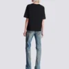 Kastiges T-Shirt mit Balmain Paris Brush-Print Kastiges T-Shirt mit Balmain Paris Brush-Print