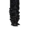Keilabsatz-Overknee-Stiefel