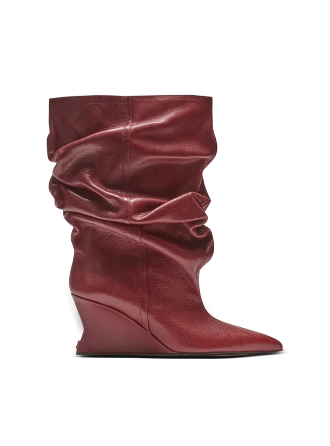 Keilabsatz-Stiefeletten