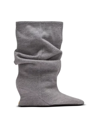 Keilabsatz-Stiefeletten