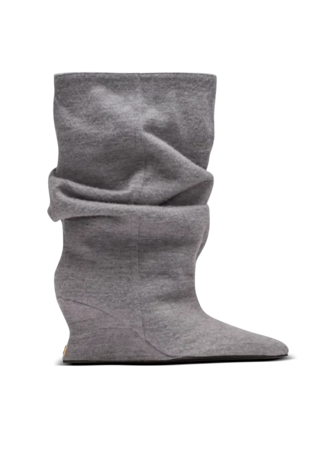 Keilabsatz-Stiefeletten
