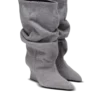 Keilabsatz-Stiefeletten
