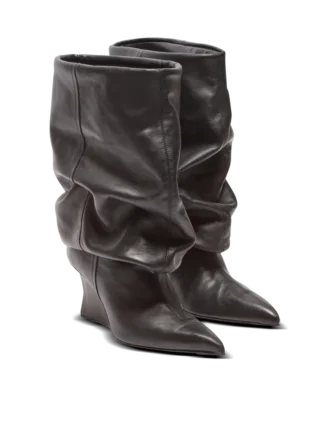 Keilabsatz-Stiefeletten