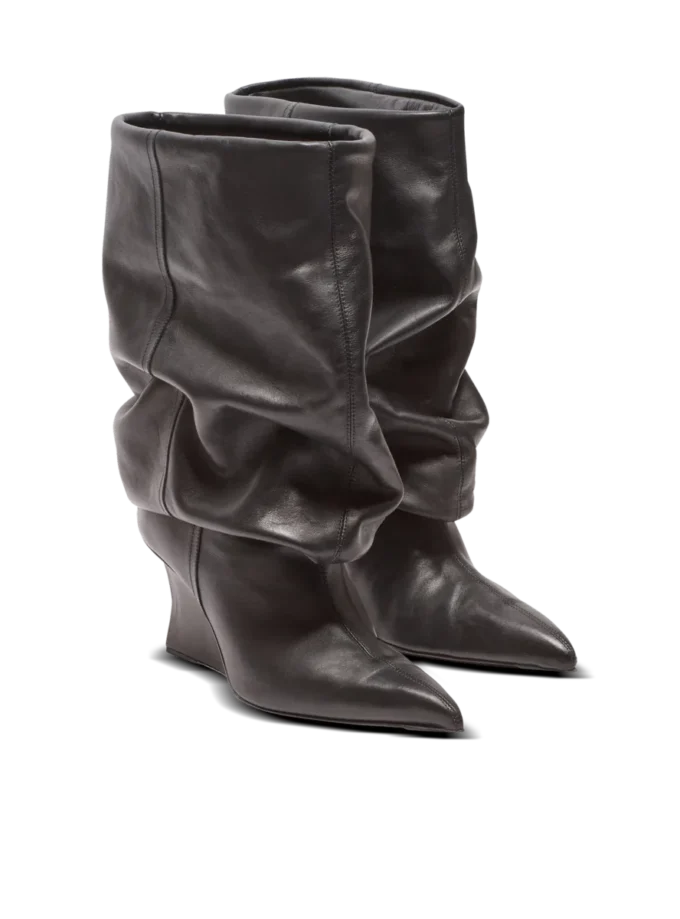Keilabsatz-Stiefeletten