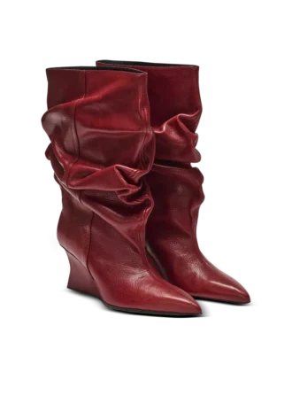 Keilabsatz-Stiefeletten