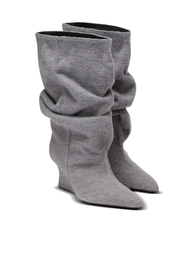 Keilabsatz-Stiefeletten