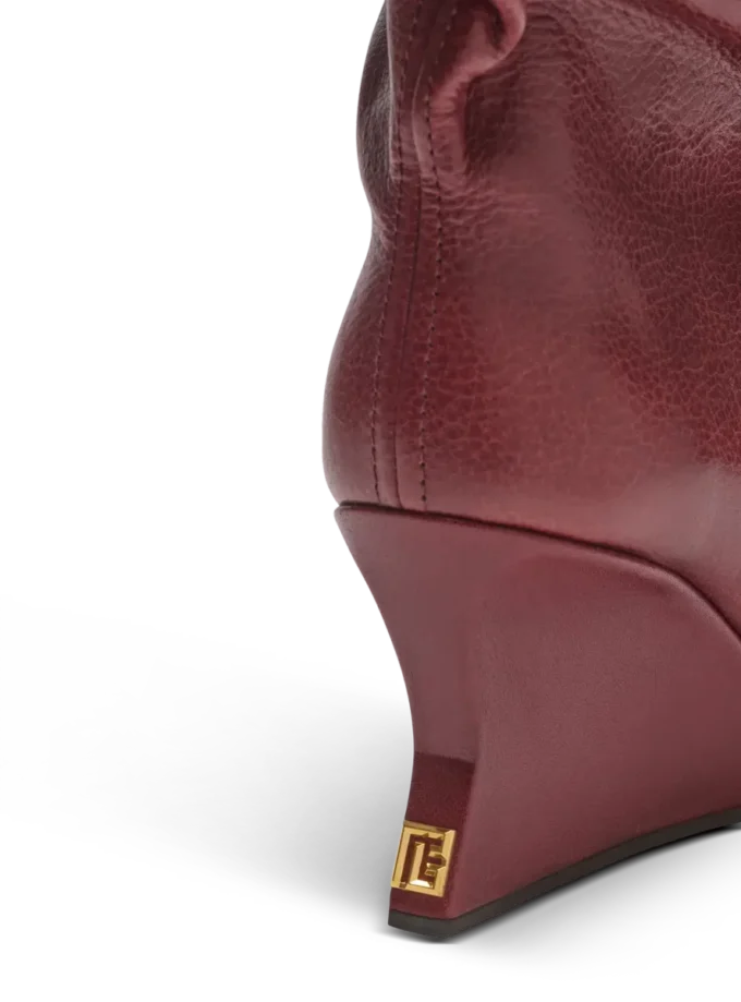 Keilabsatz-Stiefeletten