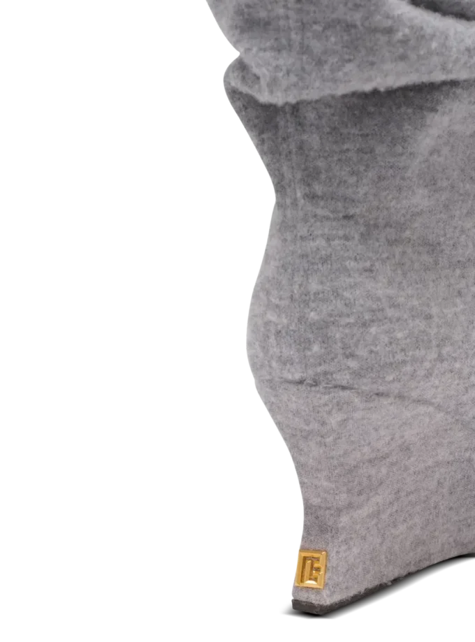 Keilabsatz-Stiefeletten