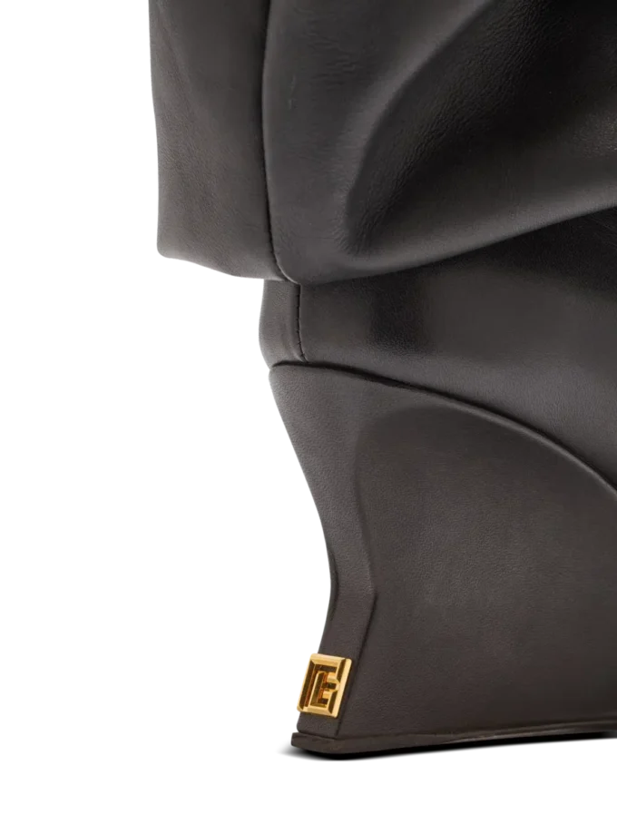 Keilabsatz-Stiefeletten