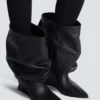 Keilabsatz-Stiefeletten