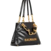 Kleine 1945 Soft-Tasche aus geknittertem Kalbsleder