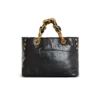 Kleine 1945 Soft-Tasche aus geknittertem Kalbsleder