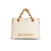 Kleine 1945 Soft-Tasche aus geprägtem, geknittertem Kalbsleder mit PB Labyrinth-Monogramm